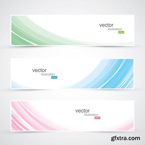 Collection of vector banners vol.13, 25xEPS