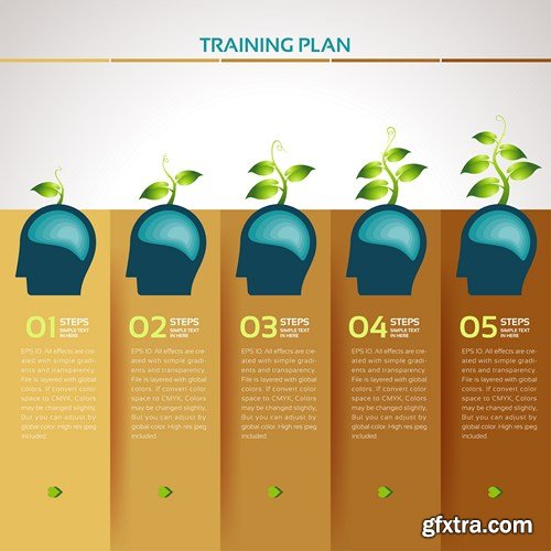 Collection of infographics vol.63, 25xEPS