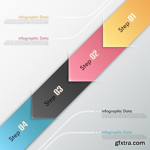 Collection of infographics vol.63, 25xEPS