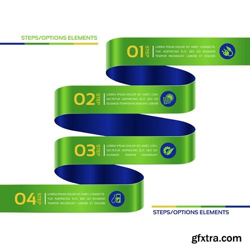 Collection of infographics vol.63, 25xEPS