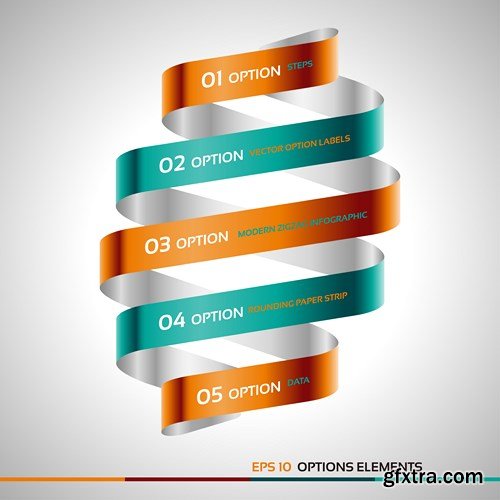 Collection of infographics vol.63, 25xEPS