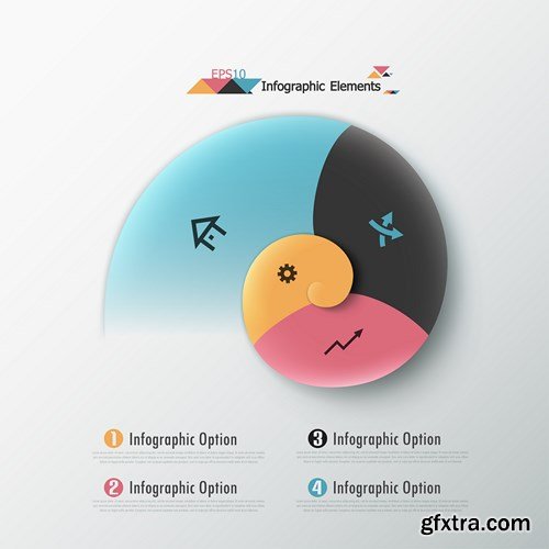 Collection of infographics vol.63, 25xEPS