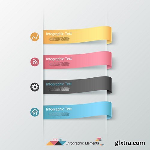 Collection of infographics vol.63, 25xEPS