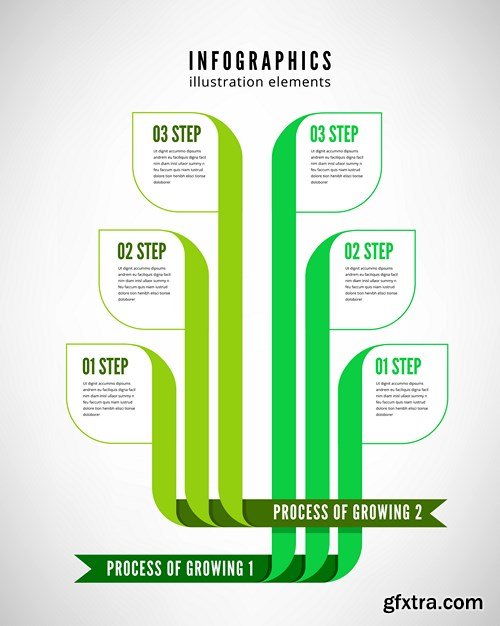 Collection of infographics vol.63, 25xEPS