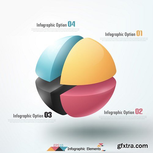Collection of infographics vol.63, 25xEPS