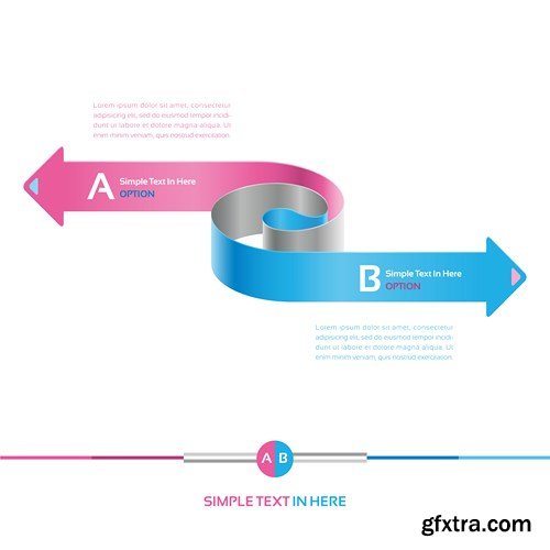 Collection of infographics vol.63, 25xEPS