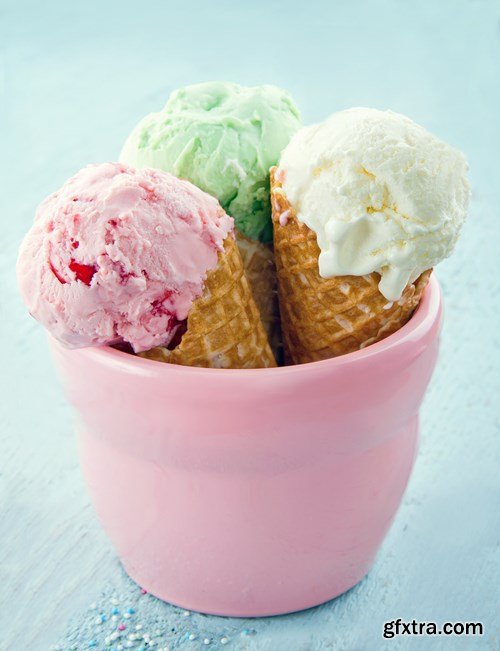 Ice Cream Collection 2, 25 UHQ JPEG