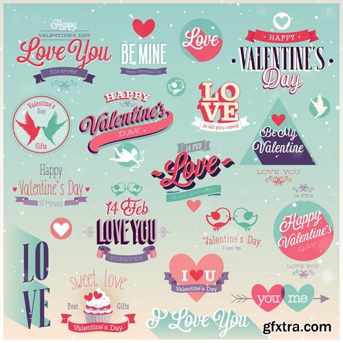 Typography Collection 3 - 25x EPS