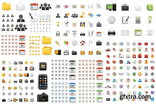 Icons Collection #5 - 25 EPS, AI Icons Collection #5 - 25 EPS, AI