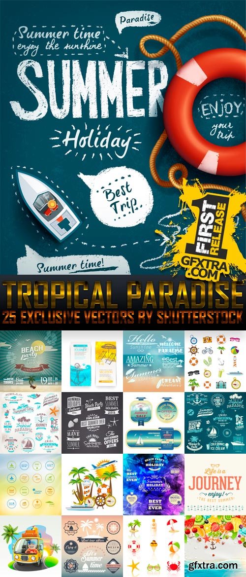 Amazing SS - Tropical Paradise (vol.3), 25xEPS