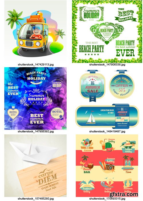 Amazing SS - Tropical Paradise (vol.3), 25xEPS Amazing SS - Tropical Paradise (vol.3), 25xEPS