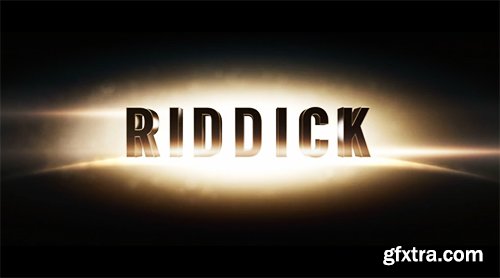 Riddick Movie Opener After Effects Project