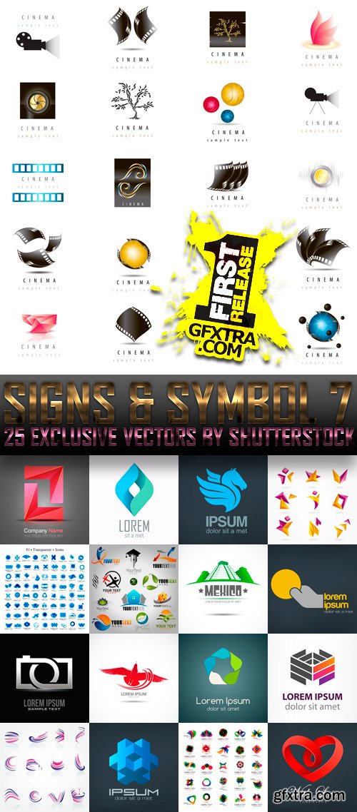 Amazing SS - Signs & Symbol 7, 25xEPS