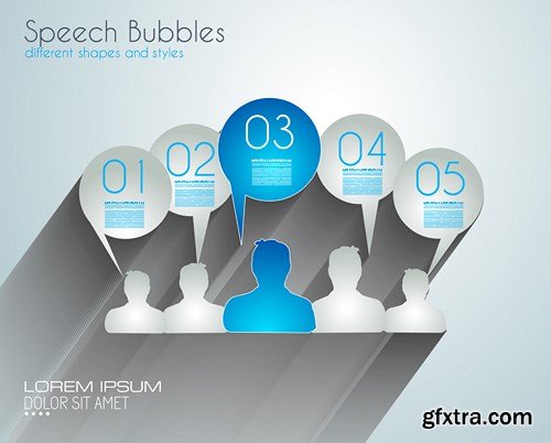 Collection of infographics vol.65, 25xEPS