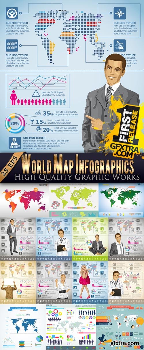 Exclusive SS - World Map Infographics