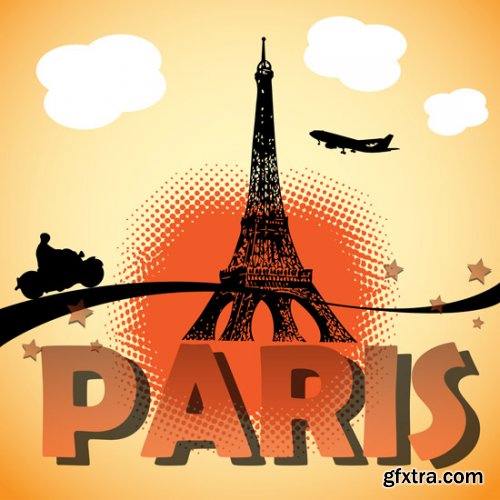 Paris Country Love 25xEPS