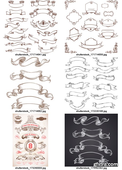 Amazing SS - Vintage Ribbons, 25xEPS