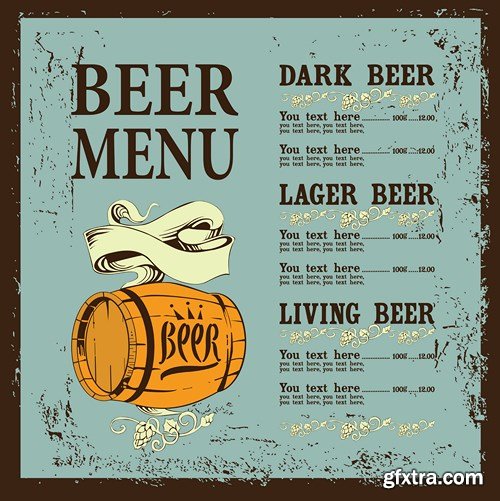 Restaurant Menu Collection, 25xEPS Restaurant Menu Collection, 25xEPS