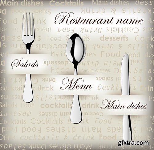 Restaurant Menu Collection, 25xEPS Restaurant Menu Collection, 25xEPS