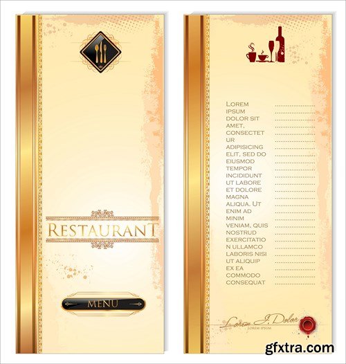 Restaurant Menu Collection, 25xEPS Restaurant Menu Collection, 25xEPS