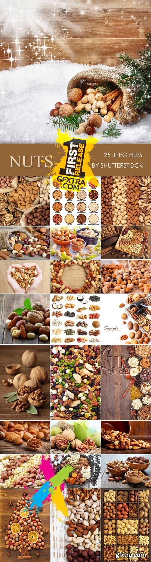 Stock Photo - Various Nuts