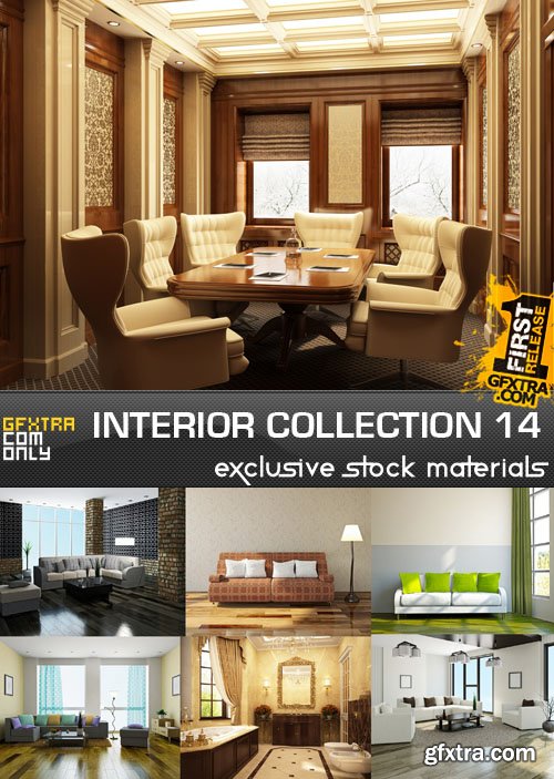Collection of Interiors Vol.14, 25xUHQ JPEG