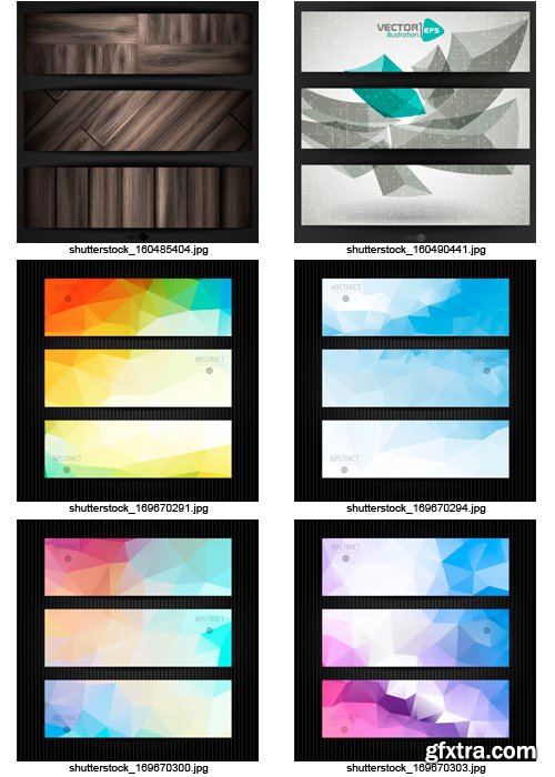 Amazing SS - Banners &amp; Headers 4, 25xEPS