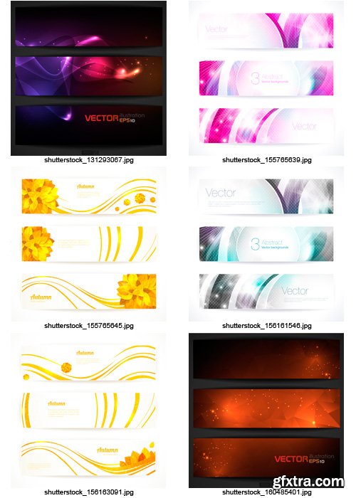 Amazing SS - Banners &amp; Headers 4, 25xEPS