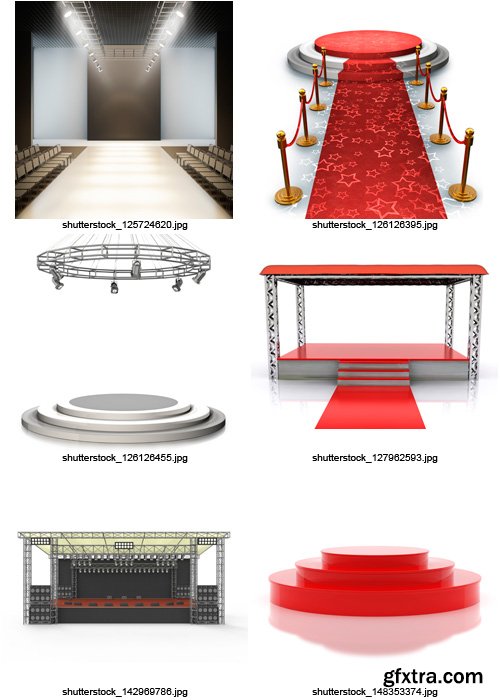 Amazing SS - Empty Stage, 25xJPGs