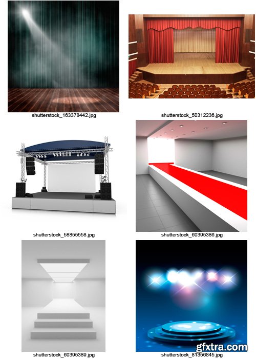 Amazing SS - Empty Stage, 25xJPGs