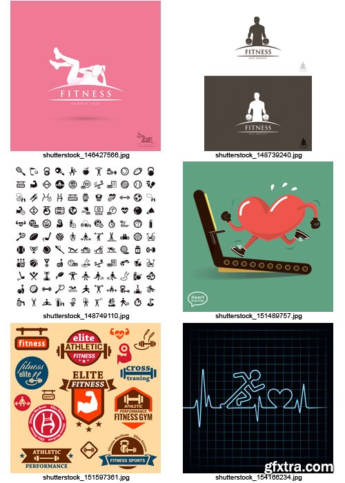 Amazing SS - Gym &amp; Fitness 2, 25xEPS