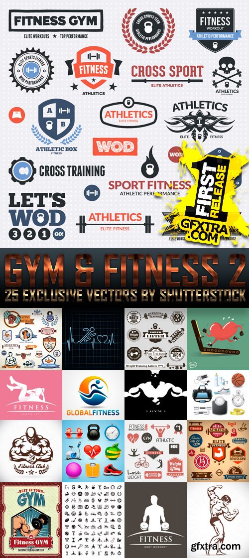 Amazing SS - Gym &amp; Fitness 2, 25xEPS