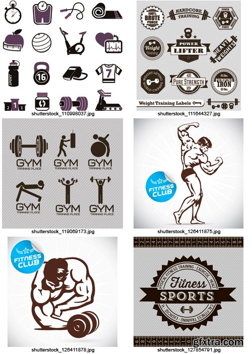 Amazing SS - Gym &amp; Fitness 2, 25xEPS