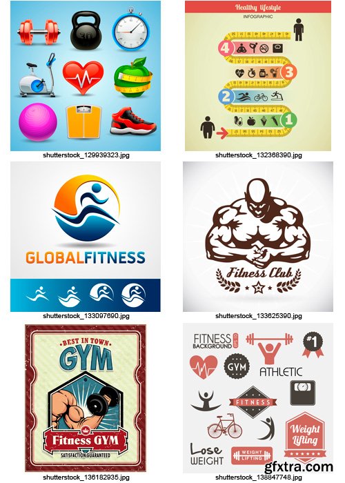 Amazing SS - Gym &amp; Fitness 2, 25xEPS