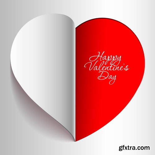 Bright Valentine Day Backgrounds 25xEPS