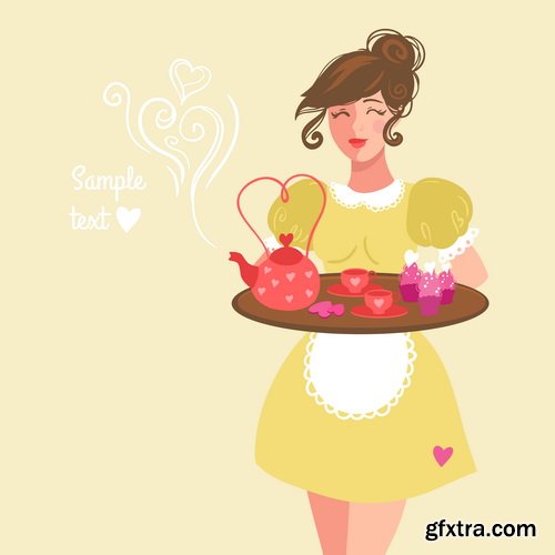 Valentines Cupcake 25xEPS Valentines Cupcake 25xEPS