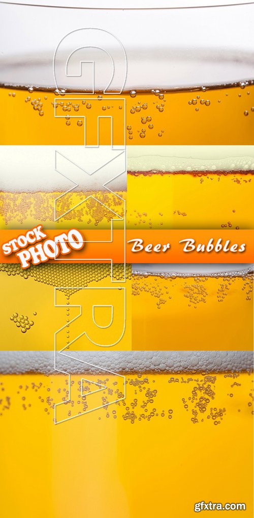 Stock Photo - Beer Bubbles