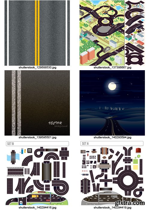 Amazing SS - Highway Elements, 25xEPS