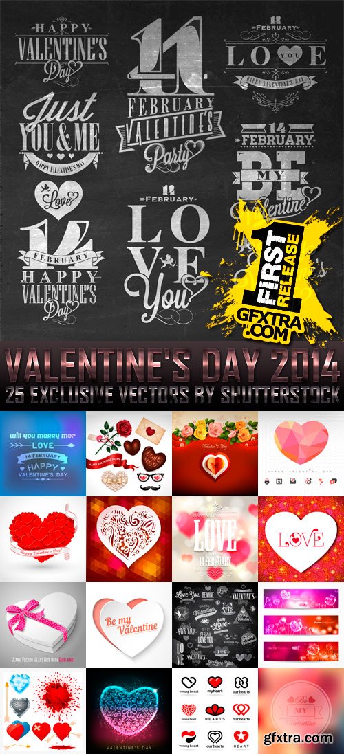 Amazing SS - Valentine's Day 2014 (vol.15), 25xEPS