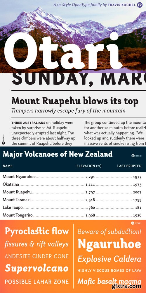 Otari Font Family - 10 Fonts for $150! Otari Font Family - 10 Fonts for $150!