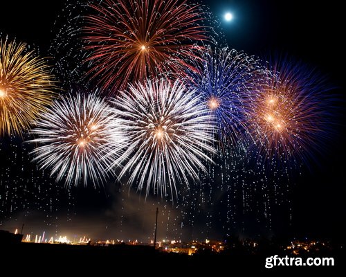 Fireworks &amp; Sparklers 25xJPG