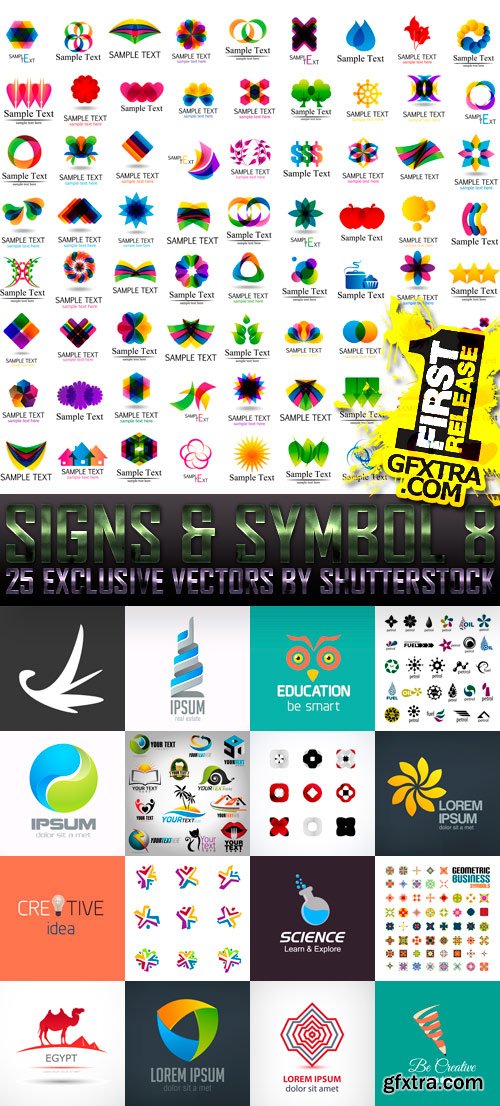 Amazing SS - Signs &amp; Symbol 8, 25xEPS