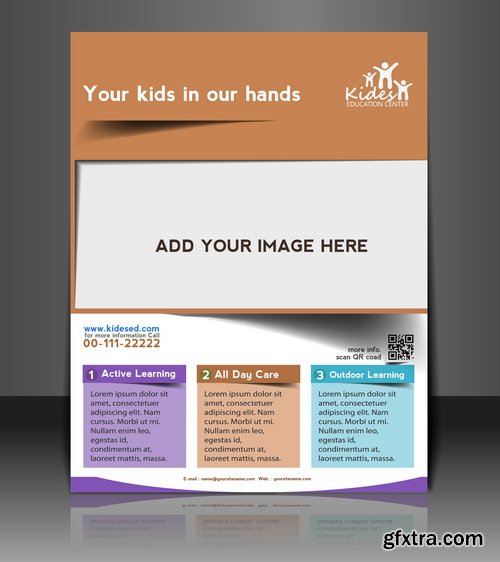 Amazing SS - Back Flyer Template, 25xEPS