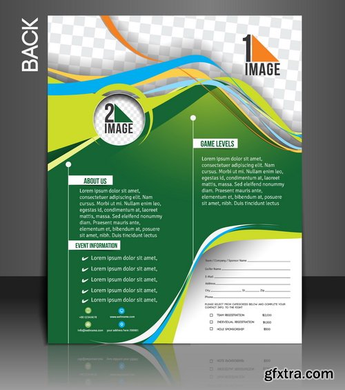 Amazing SS - Back Flyer Template, 25xEPS