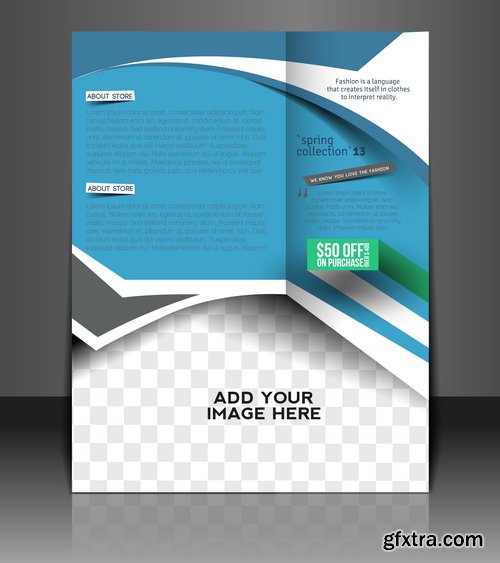 Amazing SS - Back Flyer Template, 25xEPS
