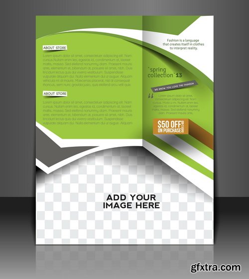 Amazing SS - Back Flyer Template, 25xEPS