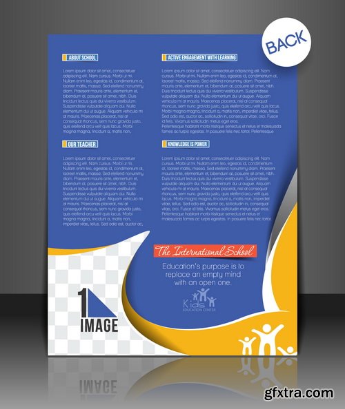 Amazing SS - Back Flyer Template, 25xEPS