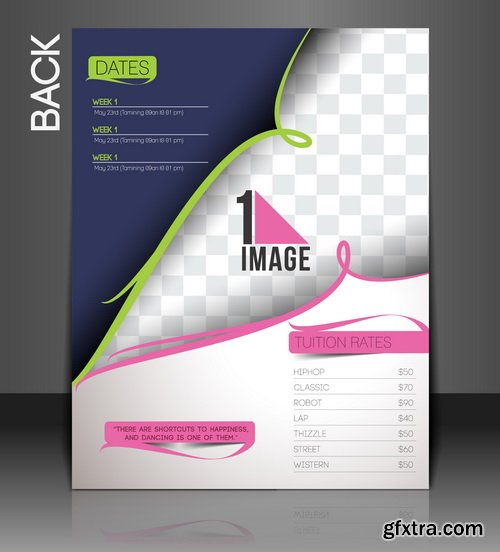 Amazing SS - Back Flyer Template, 25xEPS