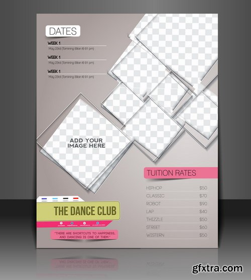 Amazing SS - Back Flyer Template, 25xEPS