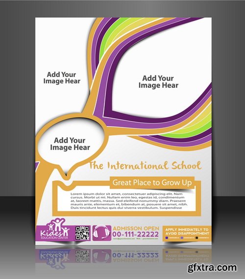 Amazing SS - Back Flyer Template, 25xEPS